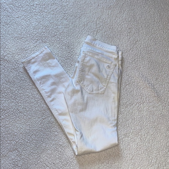 rag & bone Classic White Skinny Jeans - Picture 11 of 14
